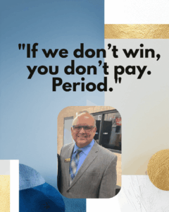 Don't win, don't pay